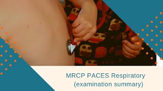 MRCP PACES Station 1 Respiratory section pathological condition [upl. by Ailahk]