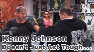 Kenny Johnson of quotDexterquot quotSons Of Anarchyquot  quotThe Shieldquot Talks Love of MMA  Boxing [upl. by Assyn]