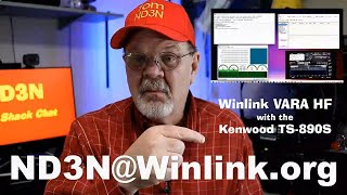 TS890S Winlink Express VARA HF TNC  SHTF Ready [upl. by Lenneuq]