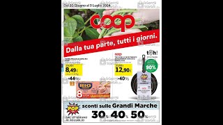 Volantino Coop Alleanza 30 dal 20 giugno al 3 luglio 2024 in anteprima [upl. by Berthold843]