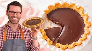 Easy Chocolate Pie Recipe [upl. by Heisser]