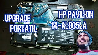 UPGRADE PORTÁTIL HP PAVILION 14AL005LA [upl. by Rafter811]