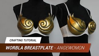 Crafting Tutorial  Worbla Breastplate Angewomon  JakCosplay [upl. by Tarton]