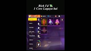 1 Billiyaan 💸 Rich Id Ambani freefire trending shorts vivo v40 Pro 5g [upl. by Jessalyn]