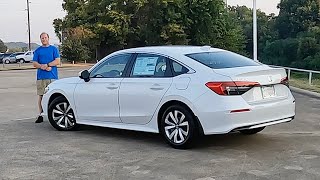 2023 Honda Civic LX  Do The Features MATCH The PRICE [upl. by Spindell]