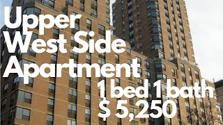 New York City Apartments W 87th St amp Broadway 1 bed 1 bath  5350 [upl. by Eeliak]