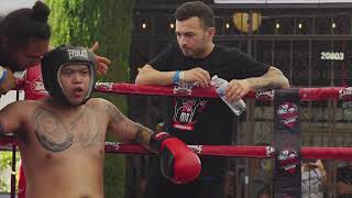 Warriors Showcase 2  Muay Thai Fight with Mike Tancuan [upl. by Rojas]