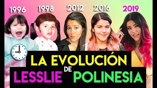 LA EVOLUCIÓN DE LESSLIE POLINESIA  ¡Video especial por su cumpleaños 24 [upl. by Emmons]