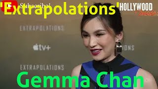 Red Carpet Revelations  Gemma Chan  Extrapolations [upl. by Lacsap]