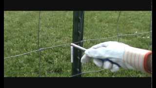 Agriculture TPost Fence Clip Tool  Clip Bender [upl. by Nwahsid304]