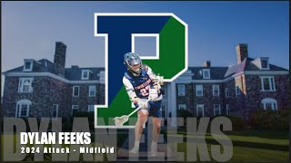 Dylan Feeks  Pingree School Varsity Highlights [upl. by Ylenaj17]