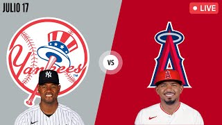 Yankees vs Los Angeles Angels Angelinos  En vivo  Comentarios Julio 17 2023 [upl. by Afira]