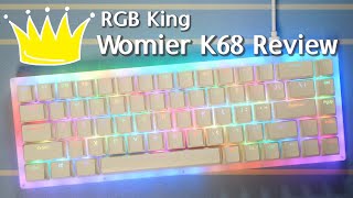 Womier GamaKay K68 Mechanical Keyboard Review and Sound Test [upl. by Avat]