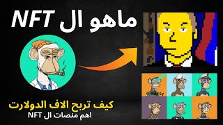 كل ما تحتاج لمعرفته عن NFT كيفية الربح من آلاف الدولارات [upl. by Norabal]