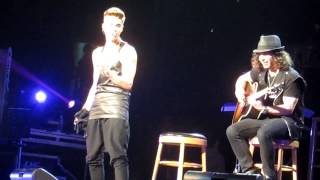 Justin Bieber  Mistletoe Jingle Ball 2012 Boston [upl. by Frentz294]