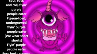 Purple People Eater Lyrics [upl. by Assenar]