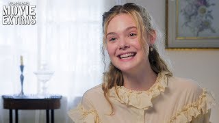 The Beguiled  Onset visit with Elle Fanning Alicia [upl. by Porter]