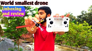 Aerobat mini droneWorlds smallest drone will it fly mini drone unboxing and review [upl. by Prosper819]