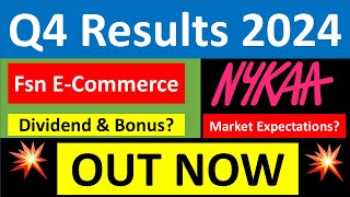 NYKAA Q4 results 2024  NYKAA results today  NYKAA Share News  NYKAA Share  Fsn ECommerce share [upl. by Auqenwahs]