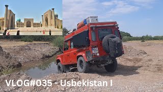 VLOG035  Usbekistan die Perle an der Seidenstraße erkunden wir mit dem Defenden Henry [upl. by Neibart]