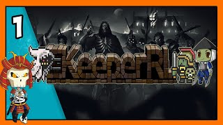 KEEPERRL Gameplay  1  Multi Level Dungeon Builder Game  KeeperRL Alpha 30 Gnome Campaign [upl. by Hsac]