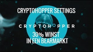 Cryptohopper Update  30 Winst In Een Bearmarkt💪 Mijn Settings amp Volledige Uitleg [upl. by Eluj748]