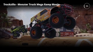 Truckzilla  Monster Truck Mega Ramp Mania Gameplay PS4 Fun Game [upl. by Divadnahtanoj851]