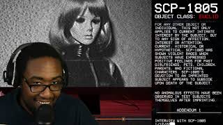 SCP Reaction │SCP1805 │ A Real Doll │ Euclid │ [upl. by Gnok833]