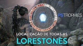 Hellblade Senua’s Sacrifice  Localização de todas as Lorestones Colecionáveis [upl. by Jarvis254]