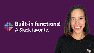 How to use Slack builtin functions [upl. by Andriana]