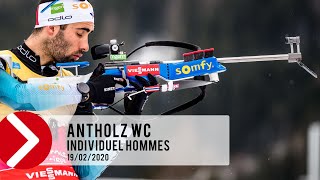 INDIVIDUEL HOMMES  ANTHOLZ WC 2020 [upl. by Sisco]