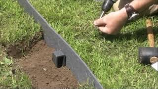 Installer des bordures de jardin avec Ecolat [upl. by Sanfo]