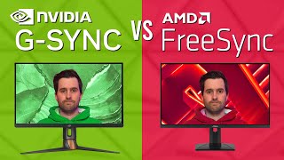 Nvidia GSync vs AMD FreeSync vs Adaptive Sync in 2024 [upl. by Collette]