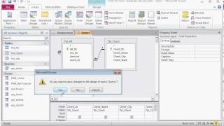 Microsoft Access Using Queries and Combo Boxes to Filter Reports [upl. by Favian775]