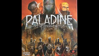 Bericht vom Brett  Paladine des Westfrankenreichs solo [upl. by Ellenhoj]