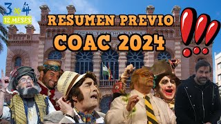 COMIENZA EL COAC 2024  Guía muy basica para jartibles del Carnaval de Cádiz [upl. by Doug]