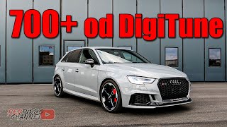 Audi RS3 700 KONI od ARP SERWIS gadka jazda pomiary i awaria haldexa [upl. by Anaibib613]