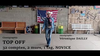 Véronique DAILLY TOP OFF line dance country [upl. by Assiruam]