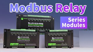 Waveshare Modbus Relay Series 8ch 16ch 32ch Multi Isolation Protection Circuits RTU Protocol [upl. by Ibor]