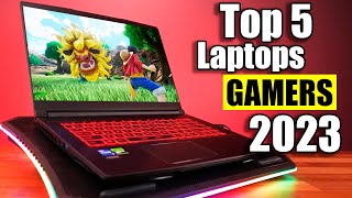 Top 5 MEJORES LAPTOPS GAMING 2023 ✅ CALIDAD PRECIO 🤑🤑 [upl. by Eneirda]