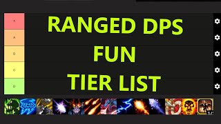 War Within Ranged DPS Fun Tier List [upl. by Celestine]