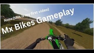 MX BIKES GAMEPLAY [upl. by Anikahs646]