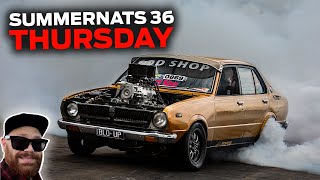 Summernats 36 Thursday  Wild Horsepower Party Kicks Off [upl. by Holmann]