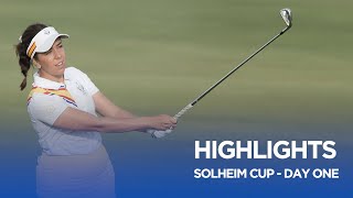 Highlights  Day One  2023 Solheim Cup [upl. by Mandel346]