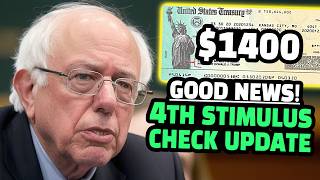 Fourth Stimulus Check 2024 Update  1400 4th Stimulus Check Social Security SSDI SSI Low Income [upl. by Ignacio]