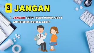 VIDEO EDUKASI  CARA PENGGUNAAN ANTIBIOTIK YANG BENAR [upl. by Akere]