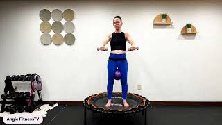 Rebounding 101 Your Ultimate Beginners Guide to a Fun and Effective Workout 5  UPPER BODY [upl. by Dewitt]