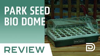 Park Seed Bio Dome with 40 Jumbo Cells Setup amp Review Video  Seed Starter Kit [upl. by Einnad]