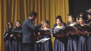 Telkom University Choir  Zikr AR Rahman arr Ethan Sperry  8th BCF 2017 [upl. by Ahsiener835]