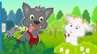 BEBÉS ALEX Y LILY 🐺🐐 El Cuento de Los siete Cabritillos y el Lobo Feroz [upl. by Lavoie]